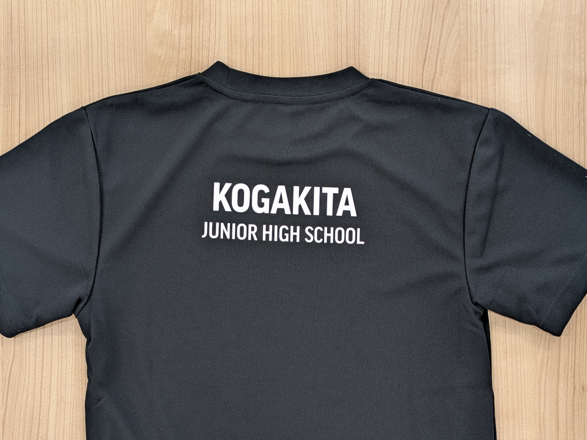 作成した部活動用Tシャツ