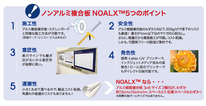 NOALXの特徴